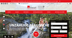Desktop Screenshot of mittersill-tourismus.at